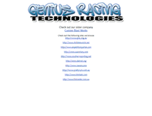 Tablet Screenshot of geniusracing.com